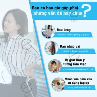 GIÁ ĐỠ LAPTOP ESLY 360°
