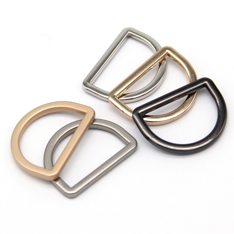 Vòng Khóa Hợp Kim Kẽm 20 / 25 / 30 / 35 / 40mm Tự Làm Túi Xách Da Tiện Dụng