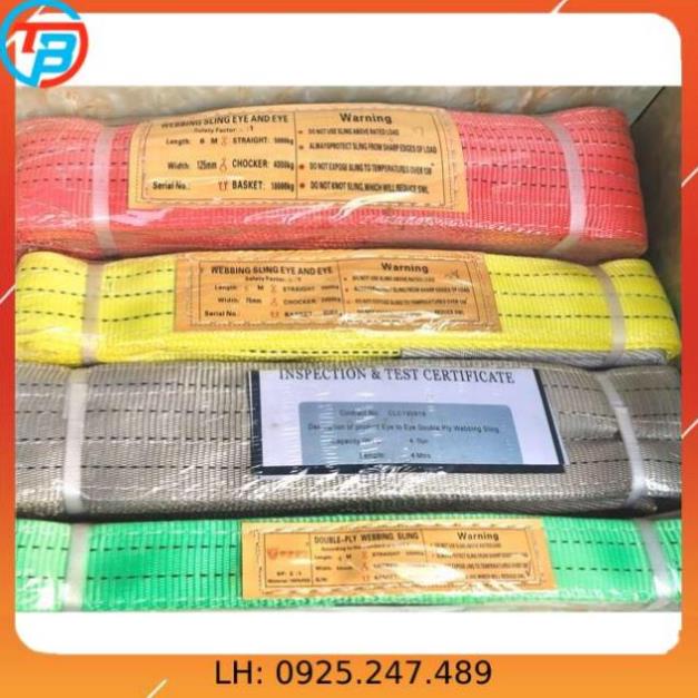 Cáp vải (cẩu hàng đỏ 5 tấn 3m)