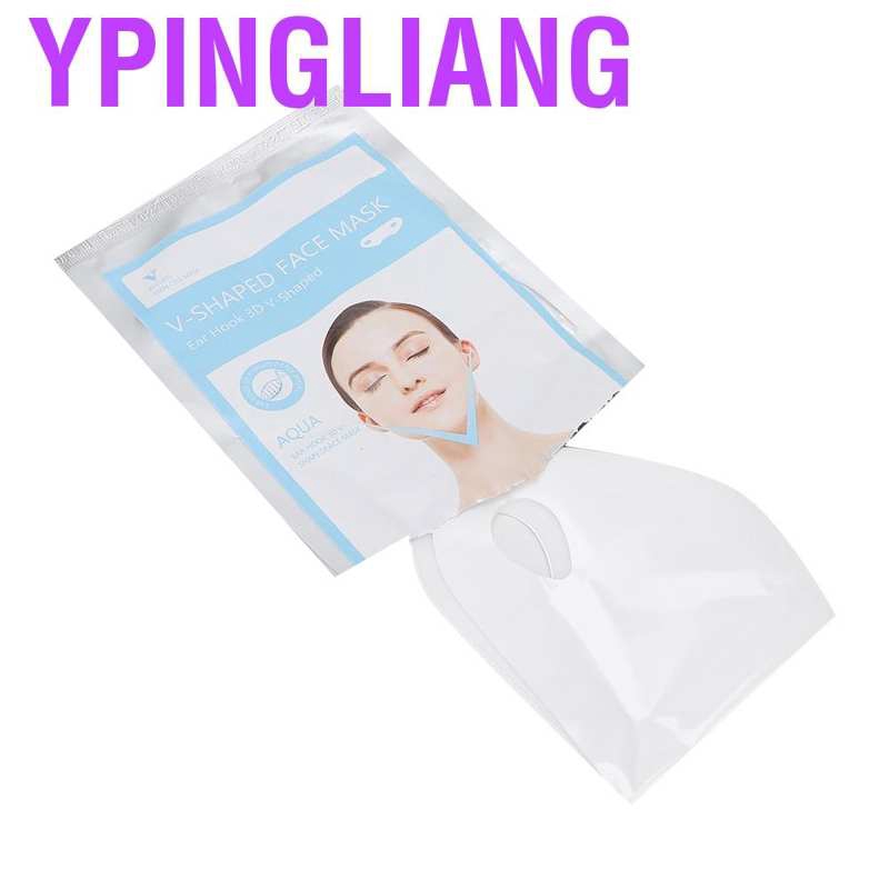 Ypingliang 10 Pcs Face Slim Masks  V Shaped Faces Moisturizing Skin Mask Tightening Lifting Patch