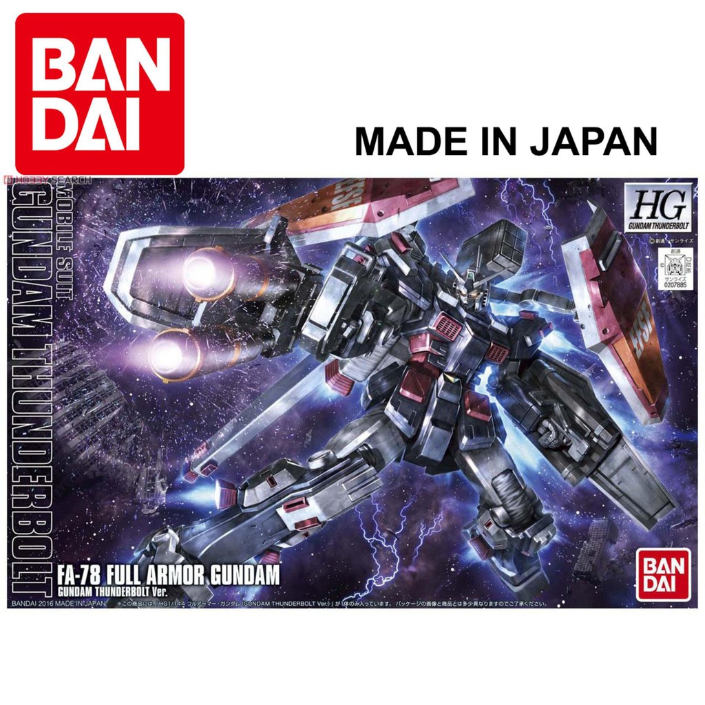 Mô hình lắp ráp Gundam Bandai 1/144 Thunderbolt FA 78 Full Armor Gundam Serie HG Gundam Thunderbolt
