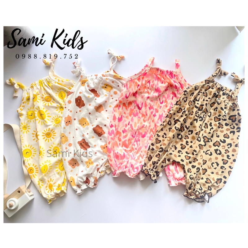 jum đùi hai dây chất liệu cotton Hàn cho bé gái