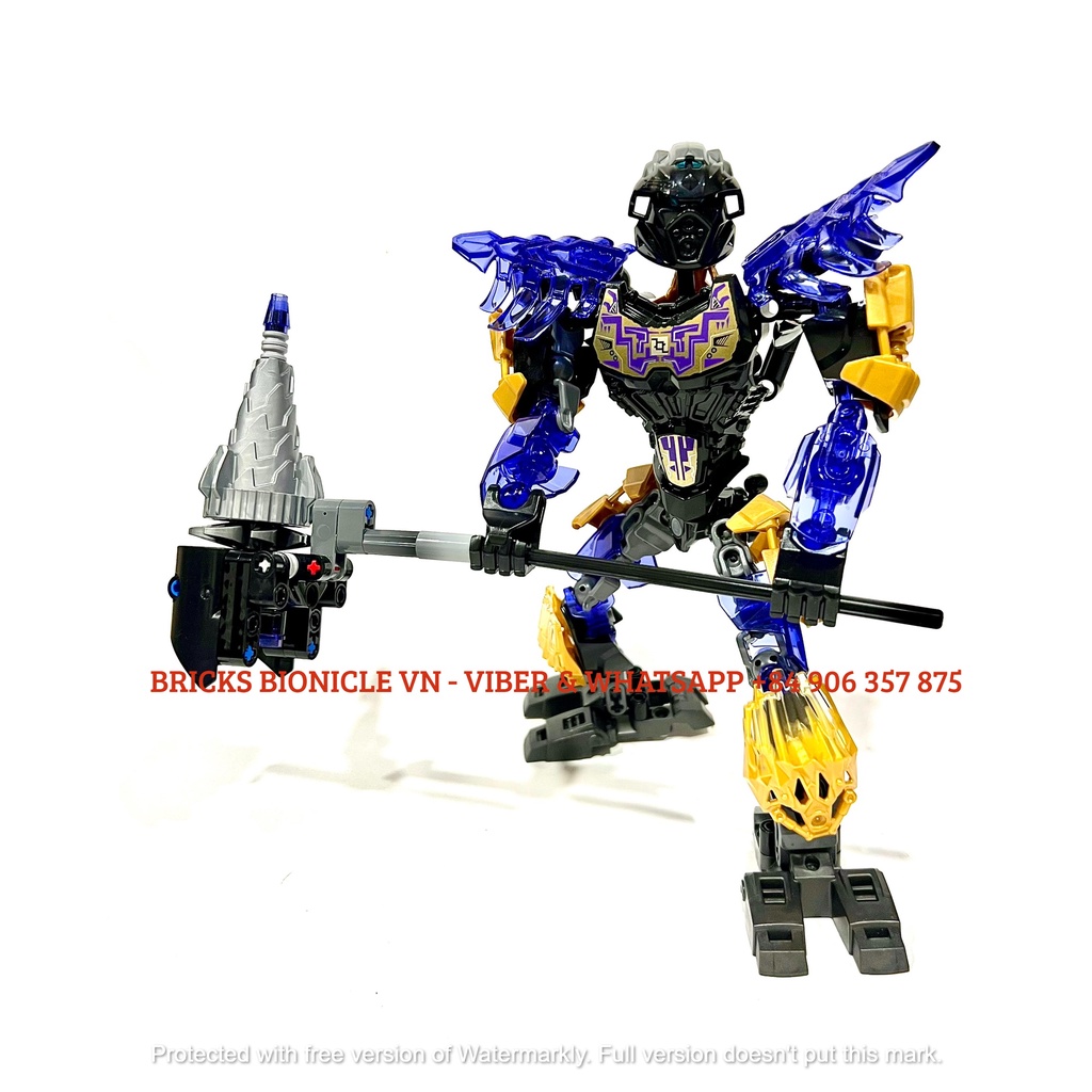 LEGO BIONICLE - ĐỒ CHƠI XẾP HÌNH LEGO BIONICLE GEN 2 - 71309 - 70789 TOA ONUA