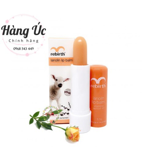 Son dưỡng môi nhau thai cừu Rebirth💥Freeship💥 - Son dưỡng môi Cao Cấp | BigBuy360 - bigbuy360.vn