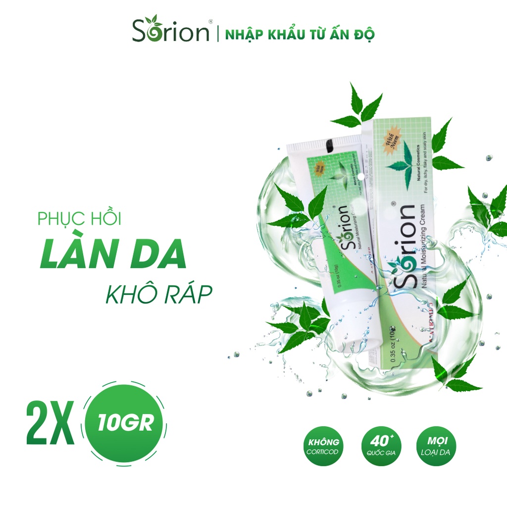 Kem Sorion 20GR - Phục hồi Vảy nến, Viêm da cơ địa, Chàm da, Da tiết bã, Nấm da, Hắc lào, Á sừng, Chàm sữa, Dưỡng ẩm da | BigBuy360 - bigbuy360.vn