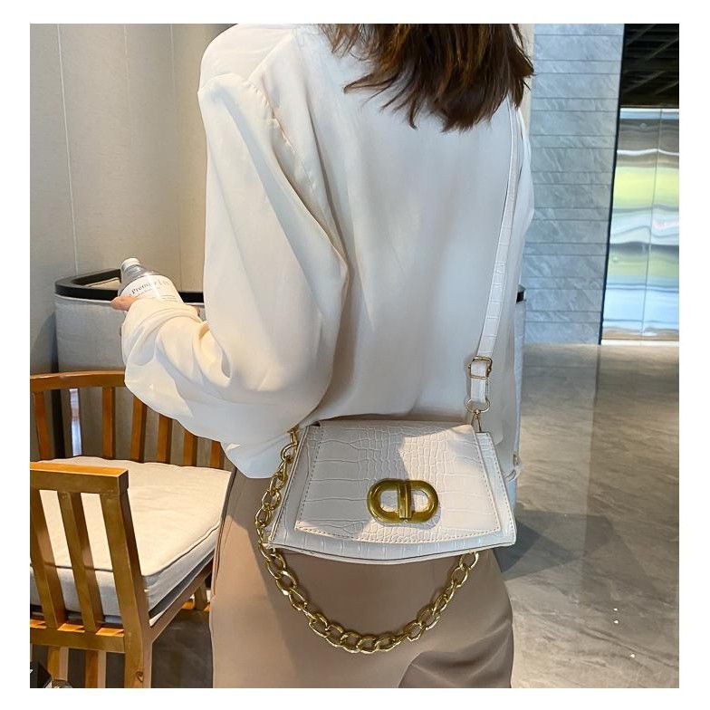 [XẢ KHO]TÚI KẸP NÁCH DÂY XÍCH 🌻CỰC HOT🌻TÚI XÁCH NỮ GIẢ DA VÂN CÁ SẤU CÔNG SỞ ĐI LÀM | BigBuy360 - bigbuy360.vn