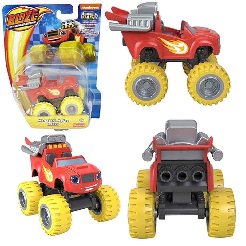 Đồ Chơi Xe Blaze Và Những Cổ Máy Quái Vật, Bộ Đồ Chơi Gồm 6 Nhân Vật Hàng Cao Cấp Chính Hãng Fisher Price, WinRio.Store