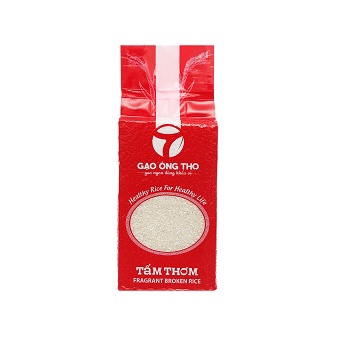 GẠO TẤM TÚI 1 KG - GẠO ÔNG THỌ - MỀM CƠM