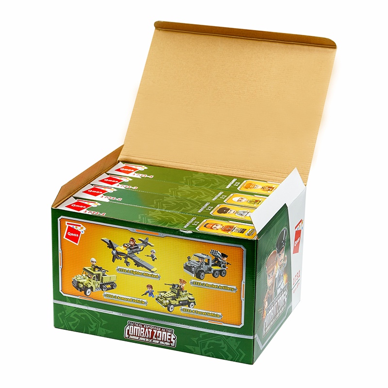 Bộ Đồ Chơi Xếp Hình Thông Minh Cho Bé QMAN 1731 - Sức Mạnh Quân Sự