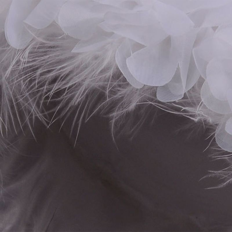 Giỏ Hoa Cưới Phối Ren Kích Thước 9,4 inches