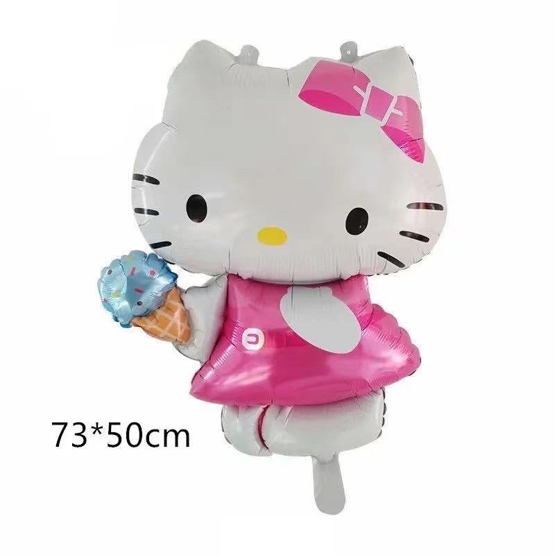 BÓNG TRÁNG NHÔM HELLO KITTY-NGƯỜI CÁ-CÔNG CHÚA-ELSA- SIZE 70cm