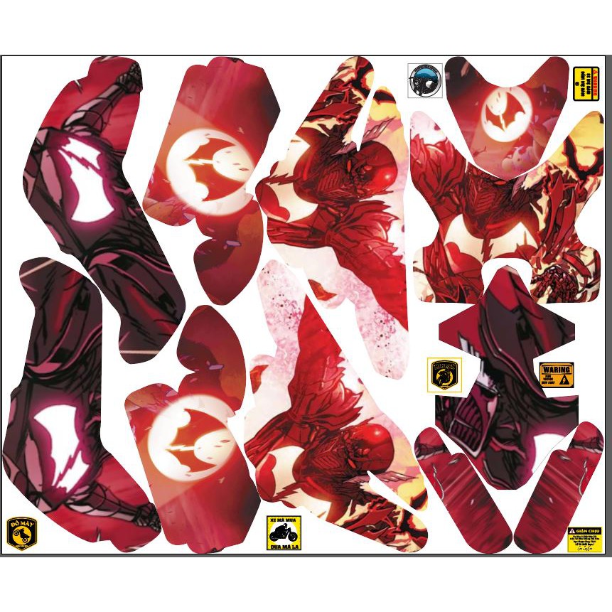 Tem trùm xe điện xmen 282