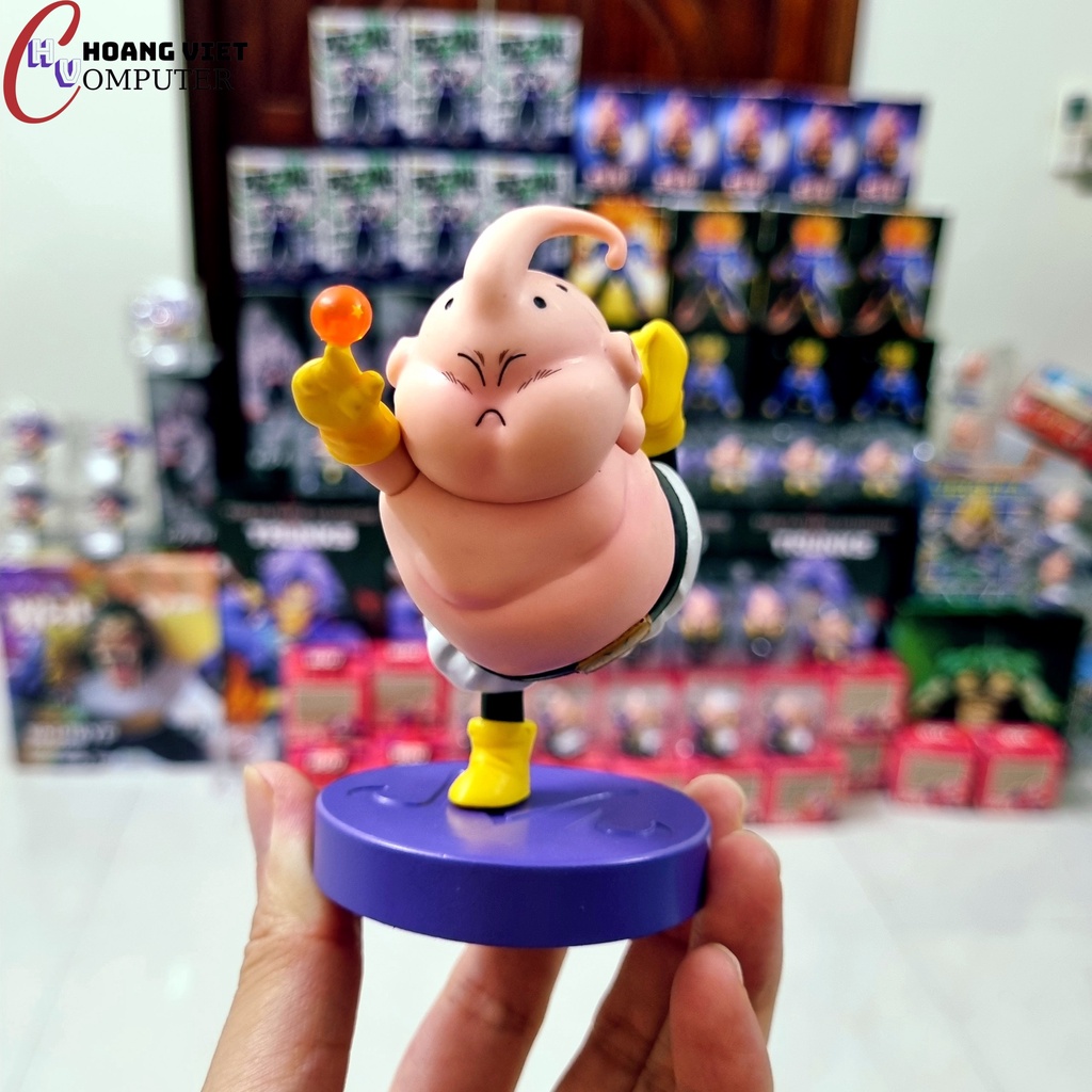 Full bộ mô hình mabuu tập gym siêu dễ thương - Mô hình mới ra mắt Dragon Ball