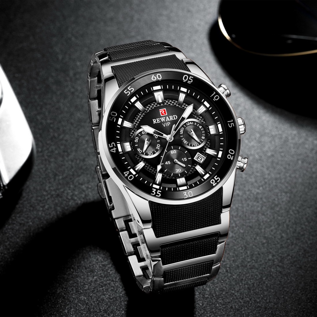 Đồng Hồ Thể Thao Chronograph Nam Chống Nước Cao Cấp
