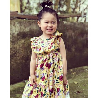 Đầm hoa (hàng thiết kế)