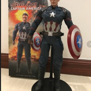 Mô hình nhân vật Advenger siêu anh hùng Civil War Captain America