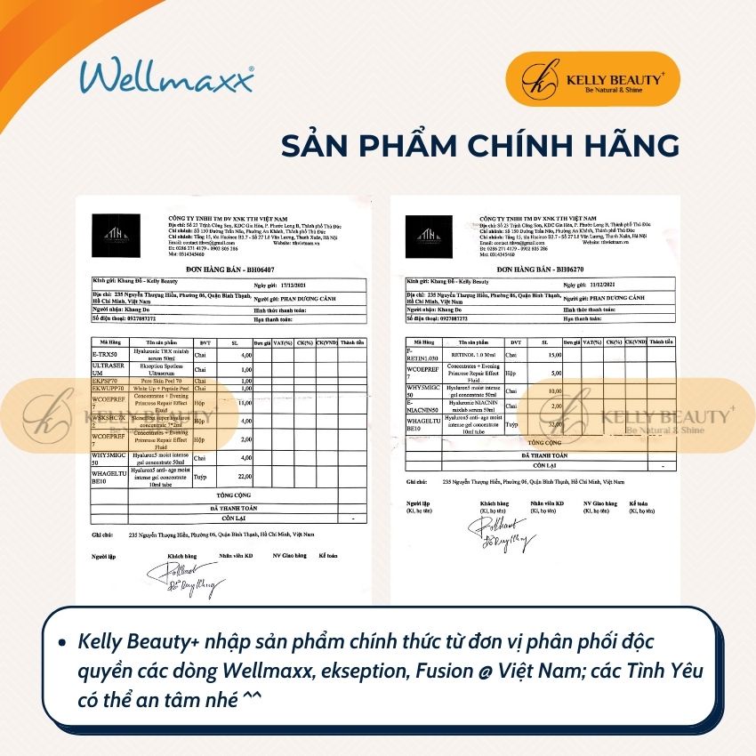 Huyết Thanh Hoa Anh Thảo WELLMAXX - Giảm Sưng Viêm, Ngừa Mụn; Kiềm Dầu, Mờ Thâm Mụn, Sáng Da | Kelly Beauty