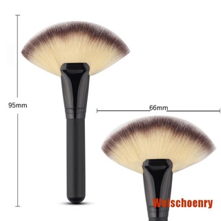 Cọ Quạt Lớn Đánh Phấn Nền / Má Hồng / Highlight
