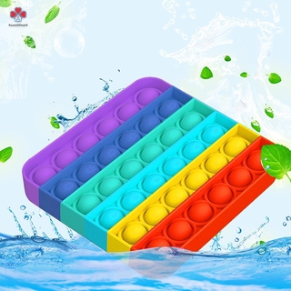 Đồ chơi bóng nhấn bằng silicon nhiều màu sắc giảm căng thẳng