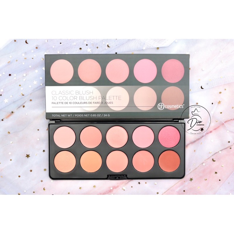 [Đủ bill] Bảng phấn má BH Cosmetics Classic Blush Palette