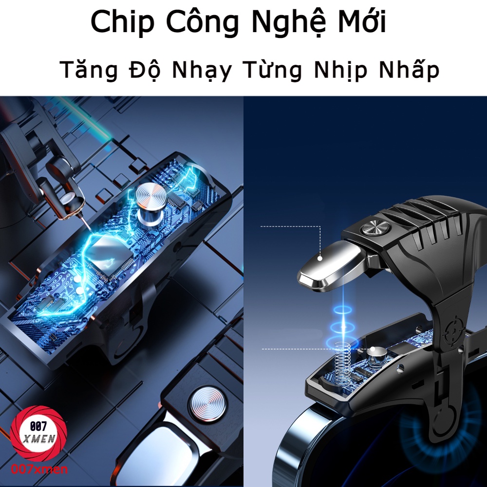 [ AUTO TAP ] Tay Cầm Chơi Game pubg - Nút bắn auto táp siêu nhanh chơi game PUBG, Call of Duty, ROS, Free Fire, ff