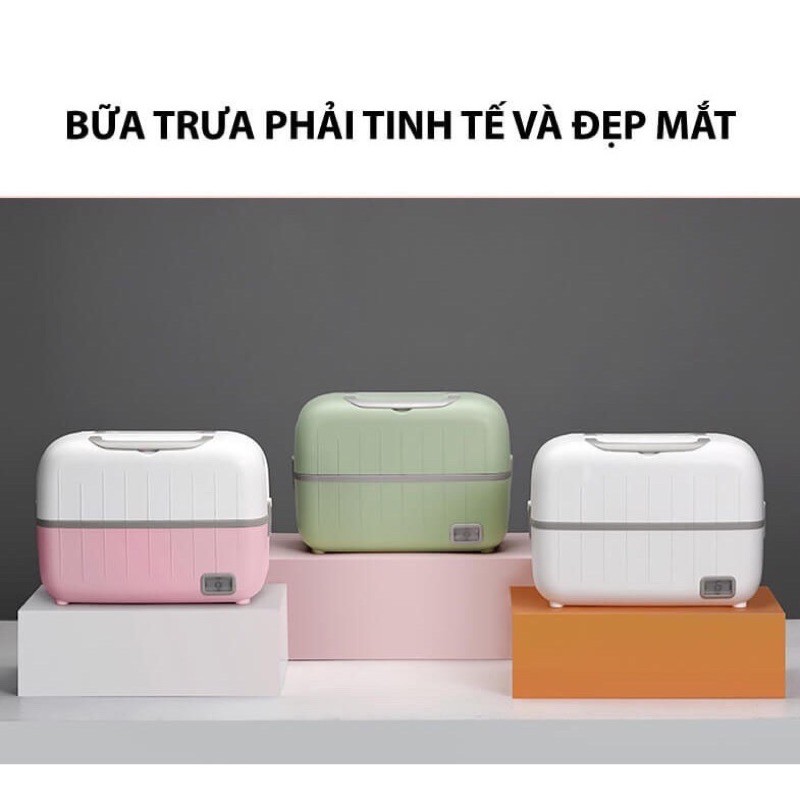 Hộp cơm cắm điện văn phòng UNIE hàng chính hãng