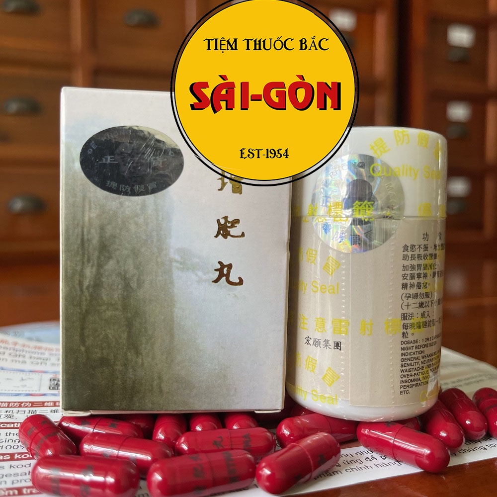 Nhân Sâm Tăng Phì Giúp Tăng Cân - Ginseng Jin Fui Wan Hộp 30 viên