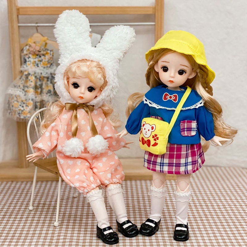 Búp Bê Barbie 30Cm 6 Điểm Bjd 27 Xinh Xắn Đáng Yêu