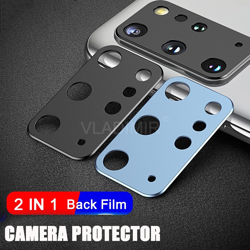 for Samsung  Note 20 Ultra Camera Lens Metal Ring Case Back Camera Screen Protector Cover + Back Film