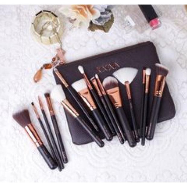 Bộ Cọ Trang Điểm Zoeva 15 Cây Rose Golden Complete Set