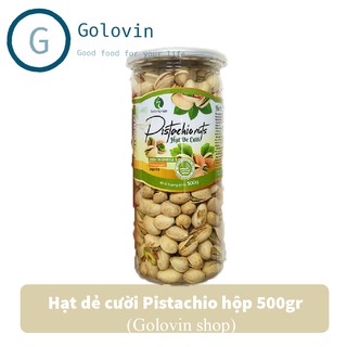 Hạt dẻ cười không tẩy trắng nhập khẩu Mỹ(Loại hộp 500g) dinh dưỡng, tốt cho sức khỏe golovinshop