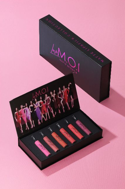 - - SON THỎI LOVE MOI HỒ NGỌC HÀ BLACK PINK-Tone Đỏ -S6