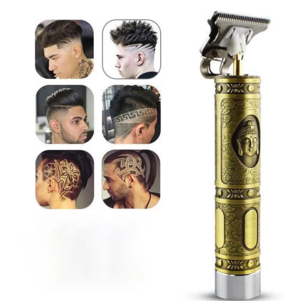 Tông Đơ Cắt Tóc chấn viền tạo kiểu chuyên nghiệp VINTAGE model T9, Chính Hãng Cao Cấp, Công Suất Mạnh Mẽ