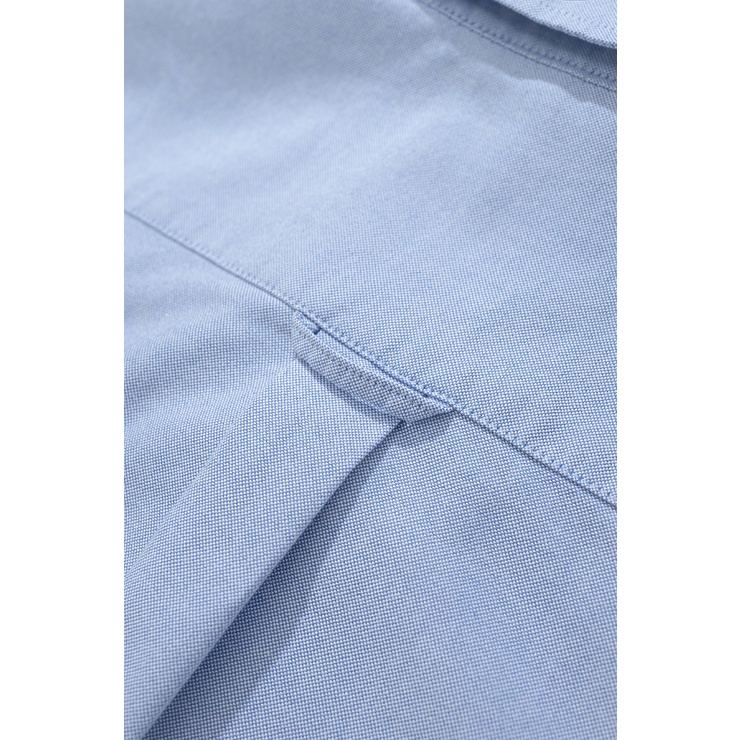 OWL BRAND® LOGO OXFORD SHIRT - Áo sơ mi hình thêu đơn giản / Babyblue