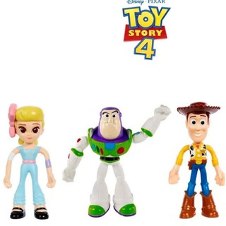 Mô hình Toy Story 4 Flextreme Bendable Figure 7 inch ~ 18cm - Buzz Lightyear - Woody - Bo Peep