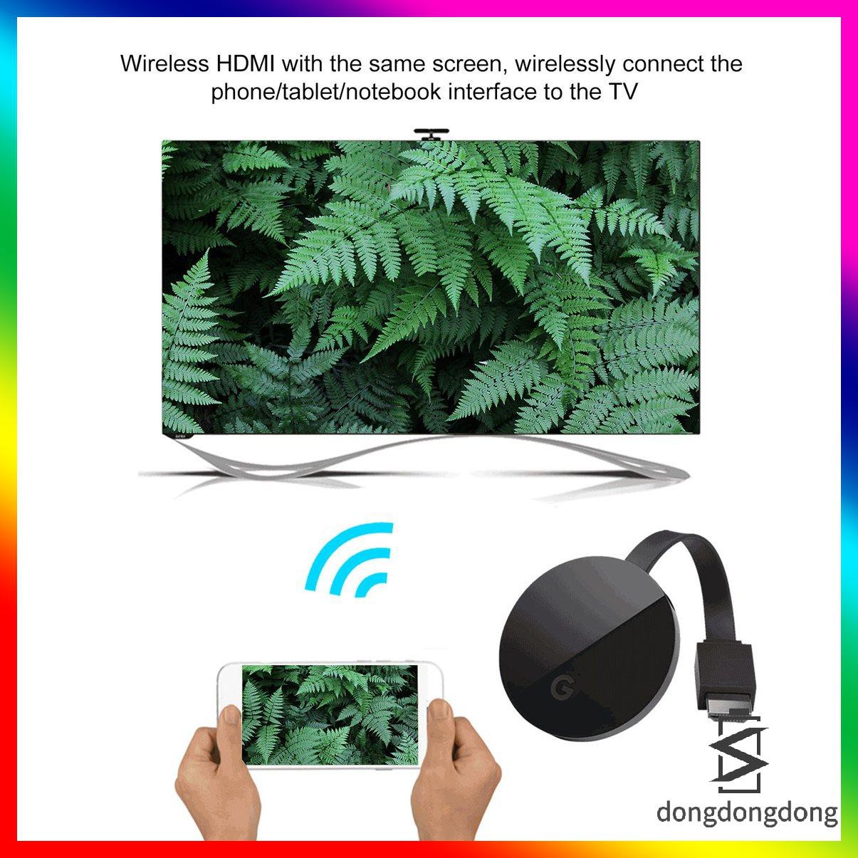 Bộ Máy Chiếu Kỹ Thuật Số Chromecast Ultra 4k G2 / G7 Cho Tv / Laptop / Android / Apple Dlan / Airplay / Airplay Hdmi