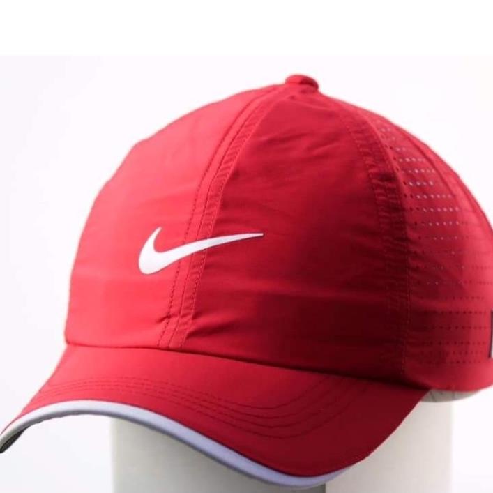 Mũ lưỡi trai logo NIKE chất dù lỗ lazer mỏng nhẹ siêu dai bền thoáng mát, phom ôm đầu thể thao dành cho cả nam và nữ