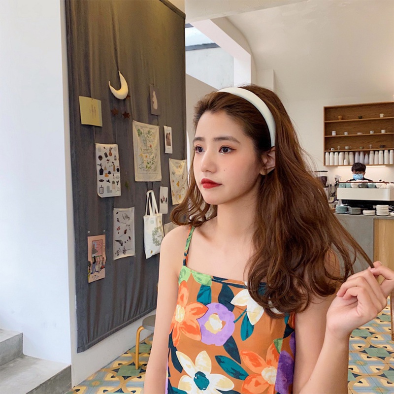 Cài tóc chống trượt màu trơn phong cách Hàn Quốc thời trang bốn mùa