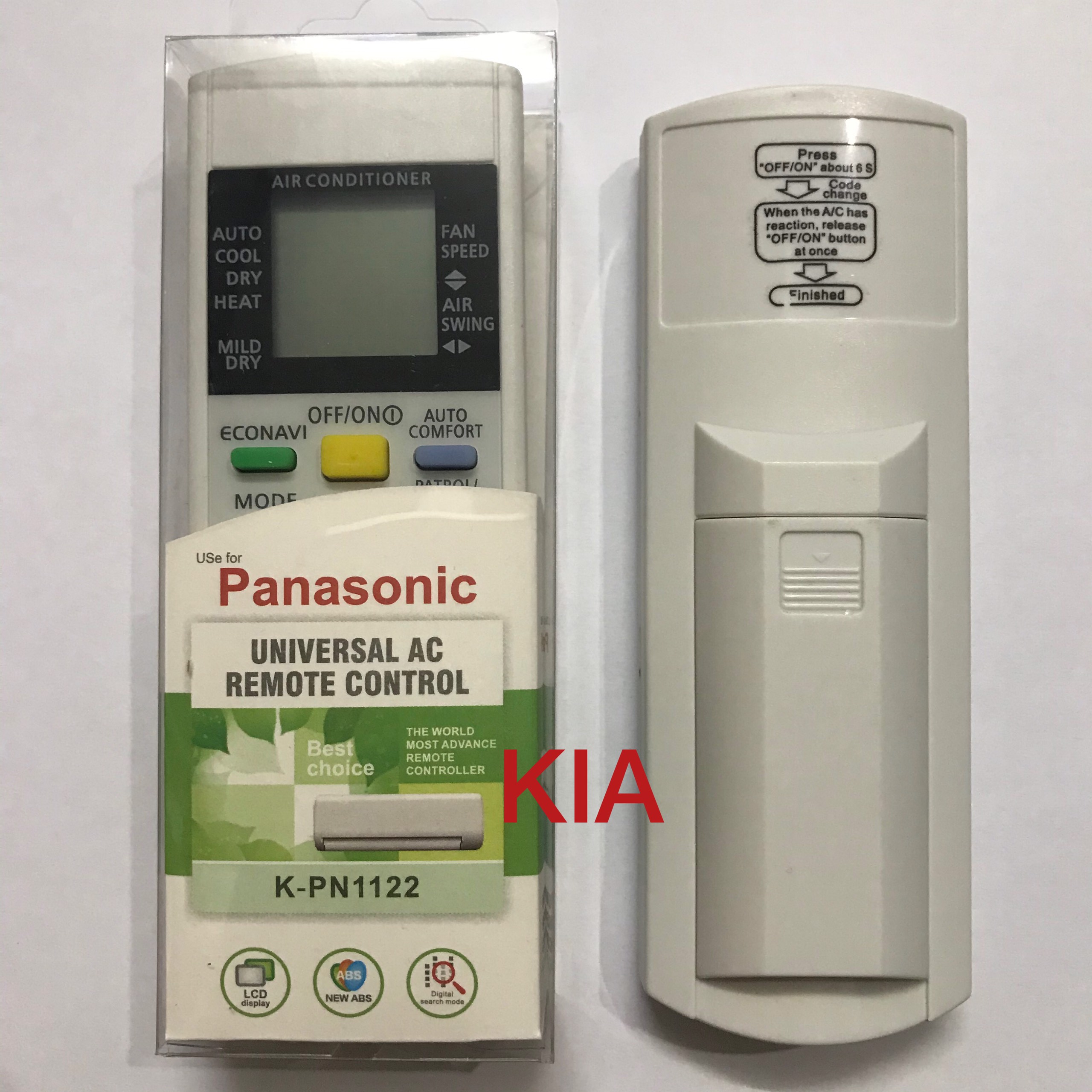 Remote dùng cho máy lạnh .PANASONIC K-PN1122 - Điều khiển dùng cho điều hòa .PANASONIC K-PN1122