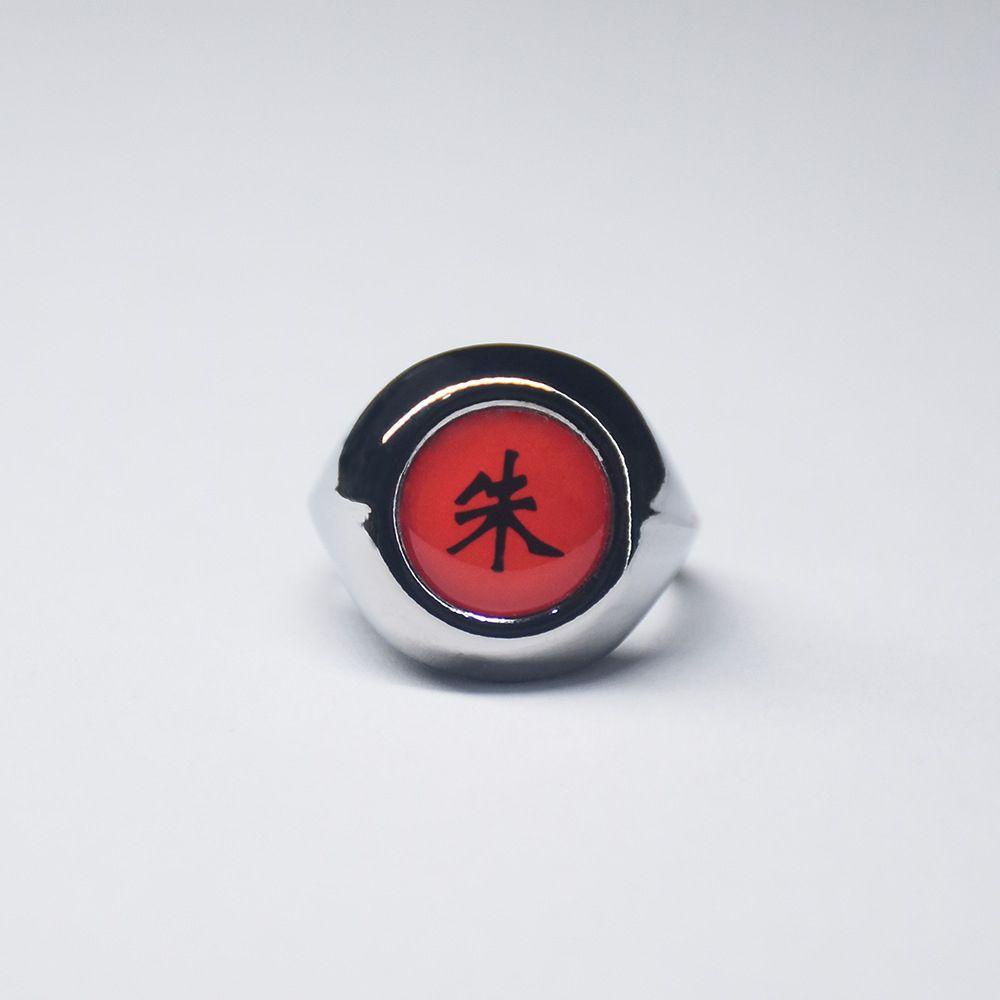 Nhẫn Đeo Khớp Ngón Tay Họa Tiết Hoạt Hình Sharingan Akatsuki Itachi Sasuke Uchiha