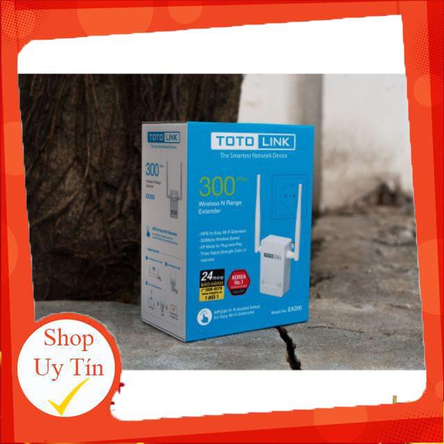 [Được xem hàng] Kích wifi Totolink EX200 - Màu trắng - Chính hãng - Bảo hành 36 tháng [Lỗi 1 đổi 1] | BigBuy360 - bigbuy360.vn