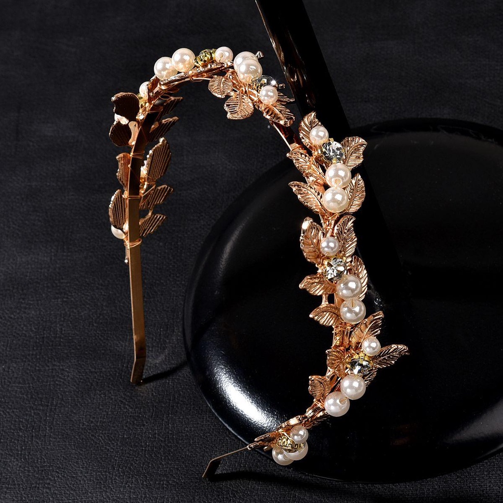 Dây Cột Tóc Hình Lá Cây|Lược Cài Tóc Hình Vương Miện