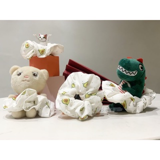 [Beebo] Dây Cột Tóc Scrunchies Trái Cây Bơ, Đào Cà Rốt Rẻ Đẹp