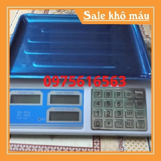 Cân Điện Tử Tính Tiền Max 40kg. Mới nhất