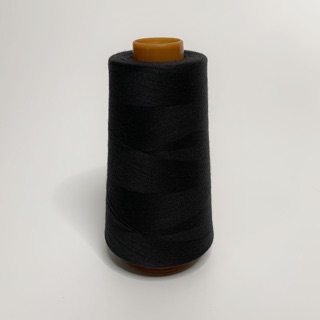 [CHỈ MAY] 50/2 cuộn 4000m Hàng Thùng Công Ty-Màu Đen