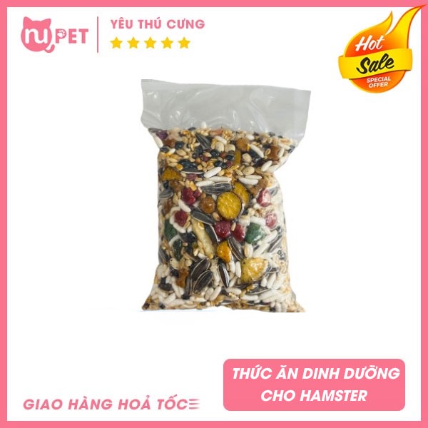 Thức ăn hỗn hợp cho Hamster – 1 bịch 500g