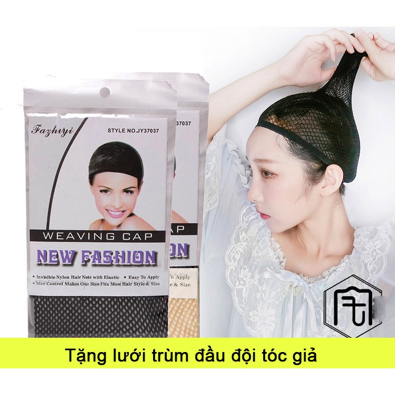 Tóc Giả Nữ Cả Đầu Loại Cong Nhẹ Tự Nhiên Trẻ Trung Dài Qua Vai_ 788 ( loại nguyên đầu cosplay ) | BigBuy360 - bigbuy360.vn