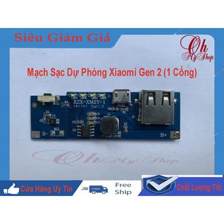 Mạch sạc dự phòng - Mạch sạc dự phòng Xiaomi - bằng pin Lithium-Polymer - Chuẩn xịn