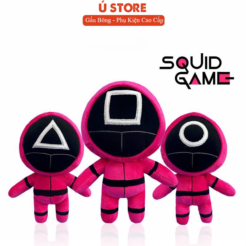 Gấu Bông Trò Chơi Con Mực Squid Game Cao Cấp 30cm