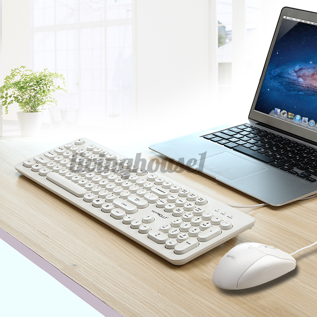 Bộ Bàn Phím Và Chuột Có Dây 104 Nút Bấm 3 Mức Dpi | BigBuy360 - bigbuy360.vn